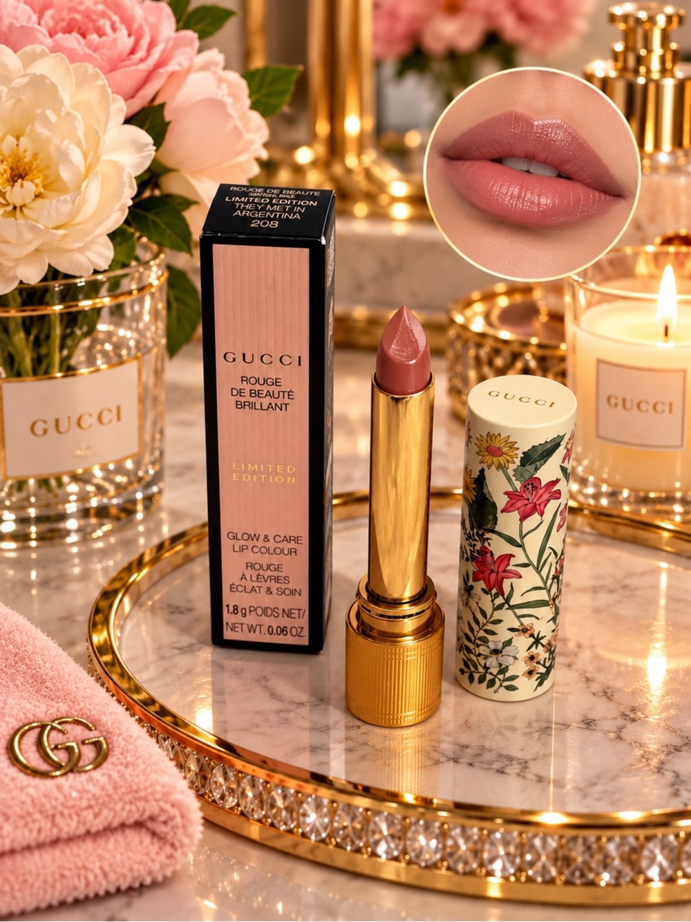 Gucci Glow & Care Lip Color